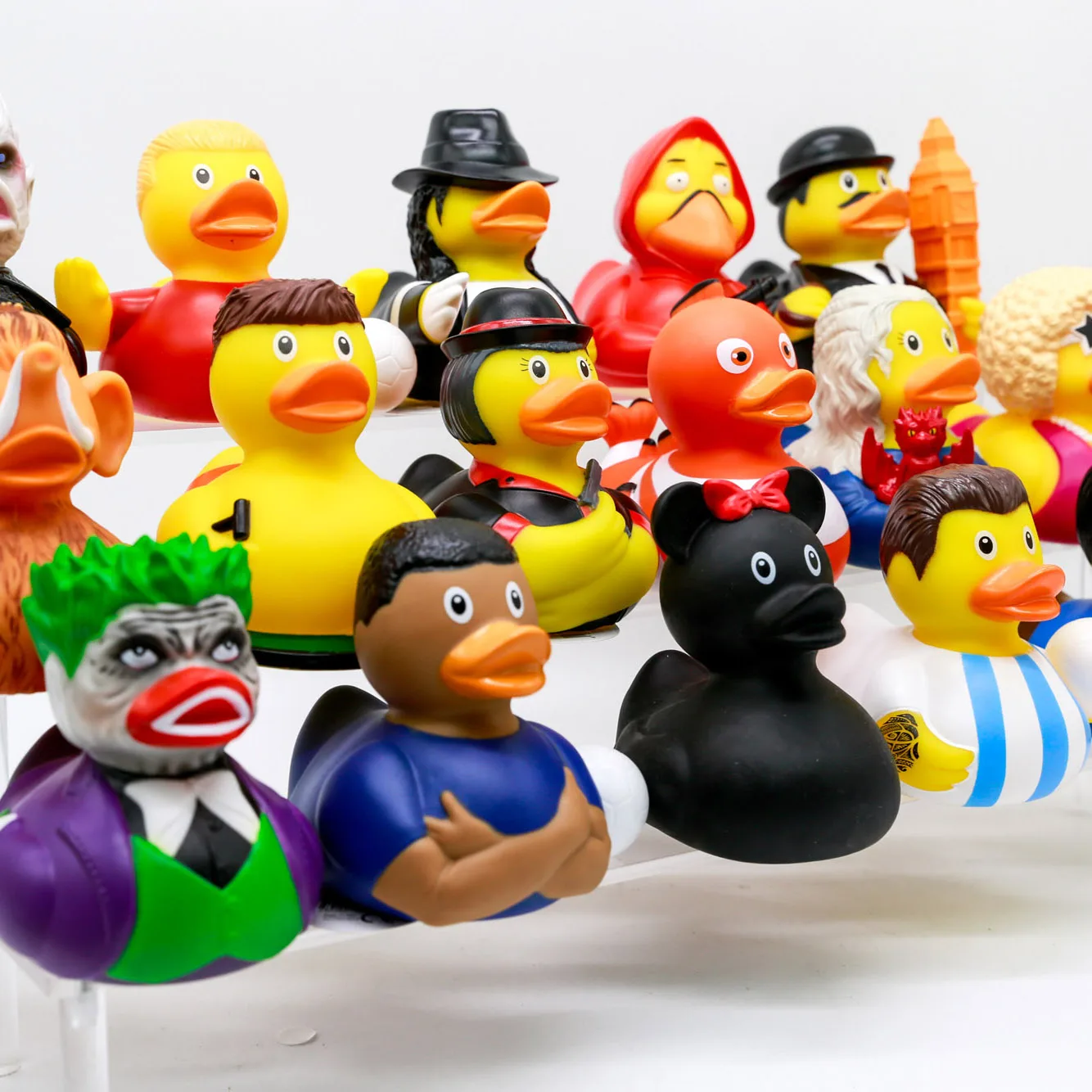 Vinyl Figure Blank - แอ็คชั่นฟิกเกอร์ของเล่นยางเป็ดคอสเพลย์อะนิเมะตัวละครภาพยนตร์คอลเลกชันตกแต่งโต๊ะของขวัญวันเกิด
