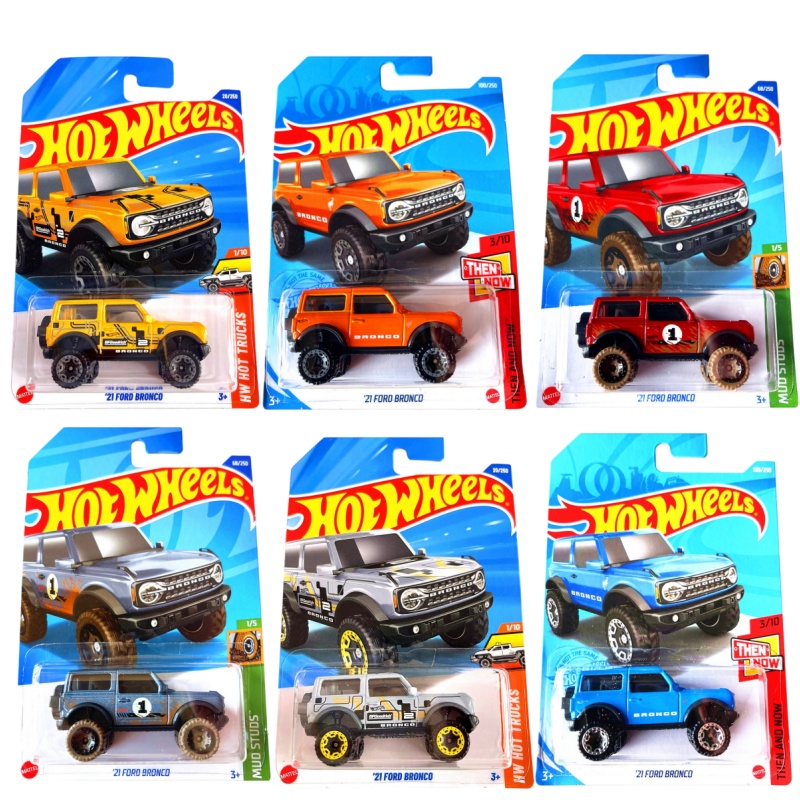 Mattel Toy Hot Wheels - ฮอตวีลส์ แมทเทล รถโมเดลไดแคสต์ขนาด 1/64 รุ่นปี 2021