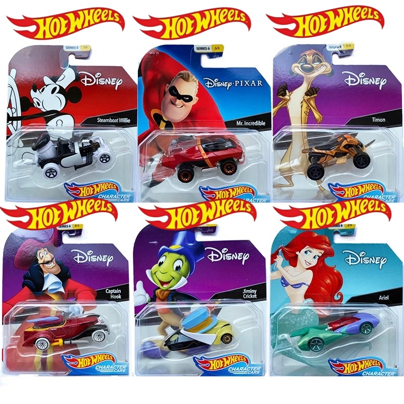 Mattelล้อร้อนDisney 6 Series 1 - Hot Wheels Car Mainline บทวิจารณ์และราคา