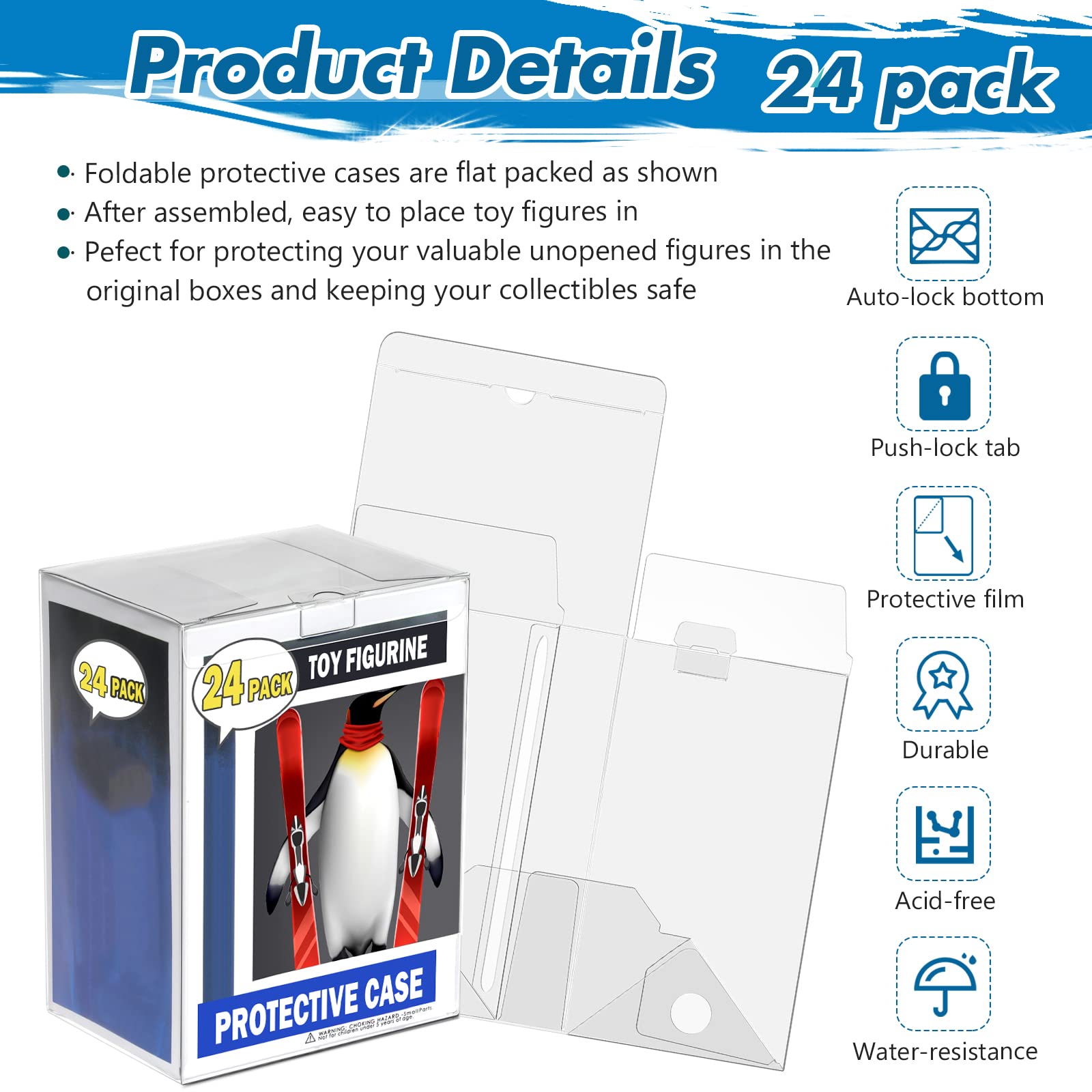 กล่องป้องกันแบบใส คุณภาพพรีเมี - Funko Pop Protector บทวิจารณ์และราคา