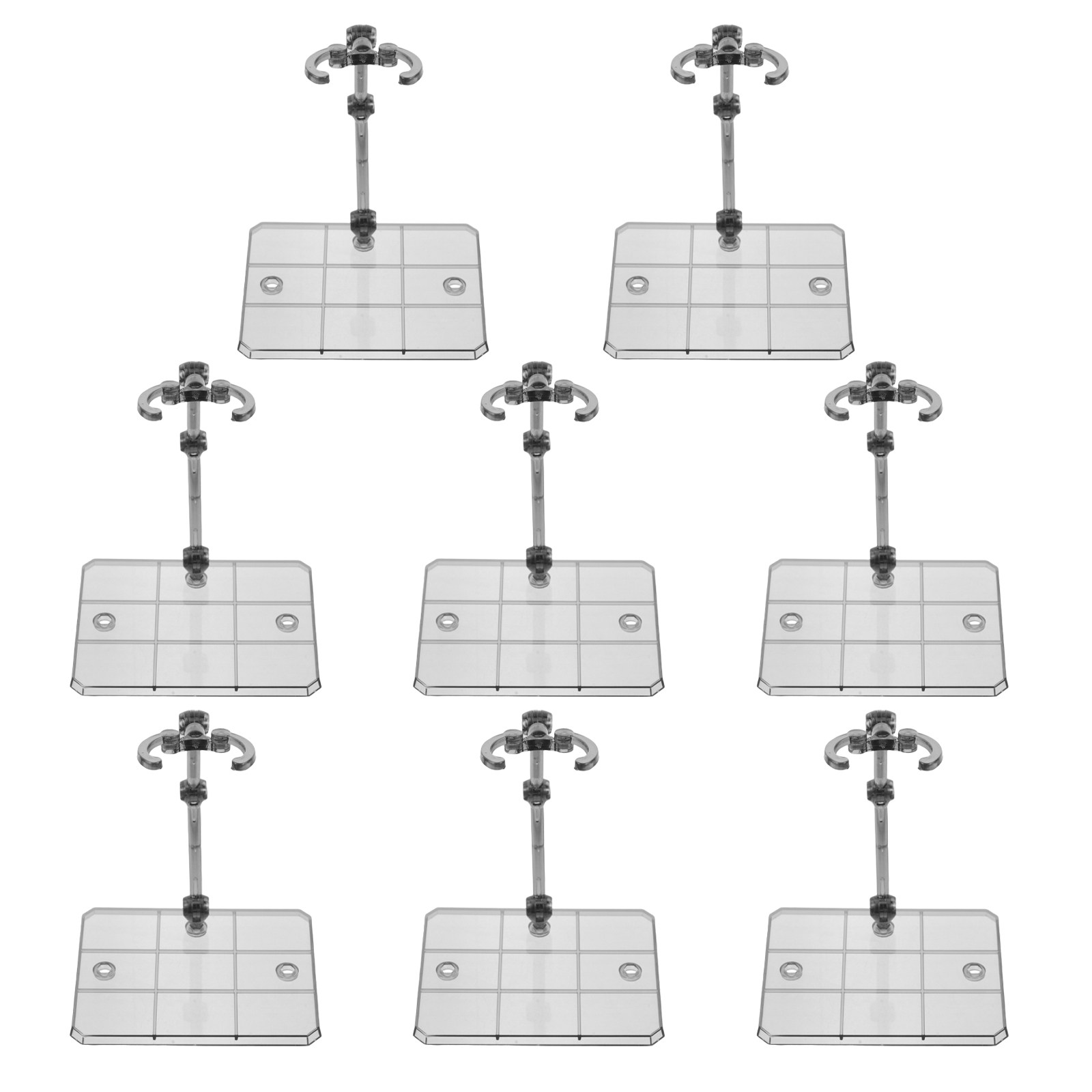 ขาตั้งโชว์ฟิกเกอร์ 8 ชิ้น ฐานร - Action Figure Stand บทวิจารณ์และราคา