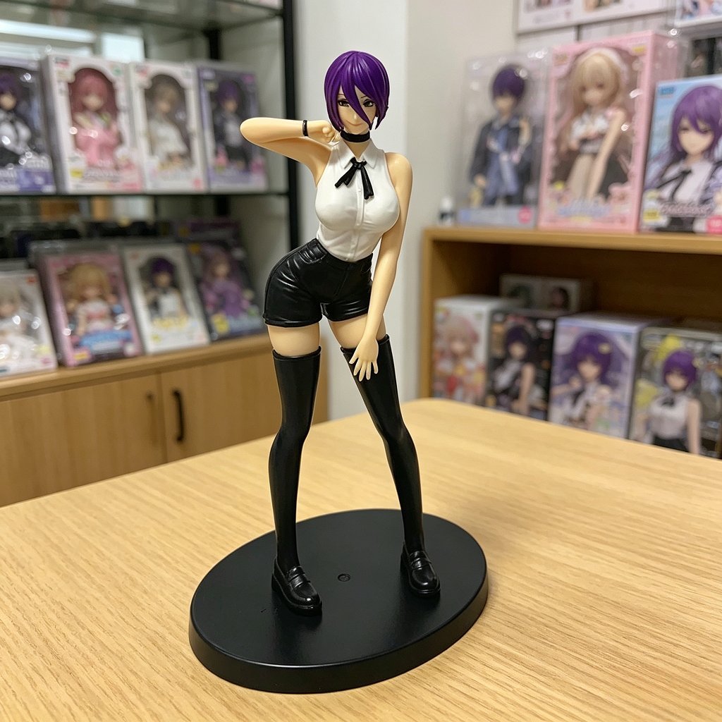 ฟิกเกอร์อนิเมะ Chainsaw Man ขน - Action Figure Stand บทวิจารณ์และราคา
