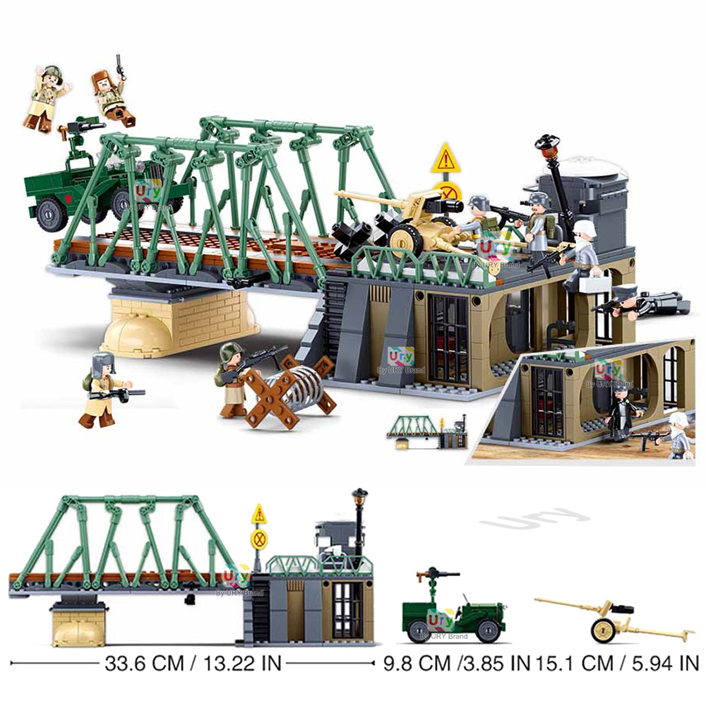 ชุดของเล่นตัวต่อรถถังหนักไทเกอ - Lego Set City บทวิจารณ์และราคา